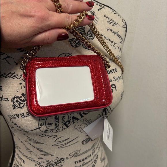 Kurt Geiger Micro Kensington Glitter Camera Chain Strap Crossbody Bag ❤️🔥 - Picture 7 of 17